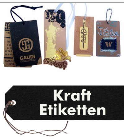 Etiquettes Carton Kraft